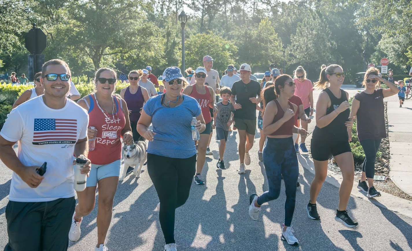 Luna Family Insurance run club in Land O Lakes